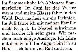 фото задание 4 - st. 3. wie verbringst du deine sommerferien? - lektion 1. der sommer ist vorbei
