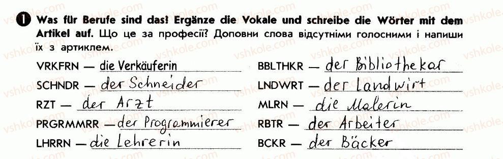 фото задание 1 - berufe der verwandten - lektion 2. meine familie