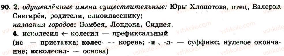 фото задание 90 - § 12. собственные и нарицательные существительные - имя существительное