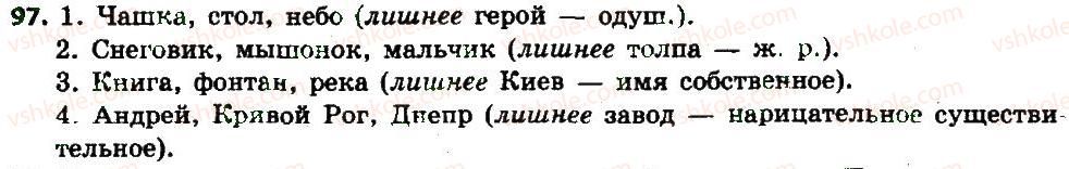 фото задание 97 - § 12. собственные и нарицательные существительные - имя существительное