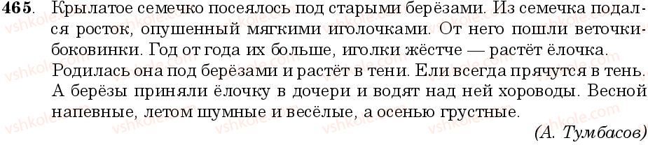 фото задание 465 - занятие 40. словообразование имен существительных - грамматика. морфология. орфография