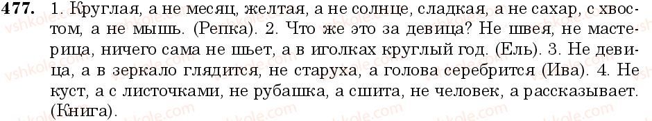 фото задание 477 - занятие 41. правописание не с именами существительными - грамматика. морфология. орфография