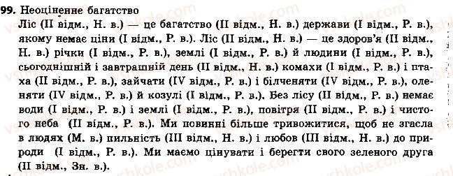 фото задание 99 - § 12. відміни іменників - іменник