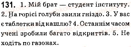 фото задание 131 - § 14. відмінювання іменників другої відміни - іменник