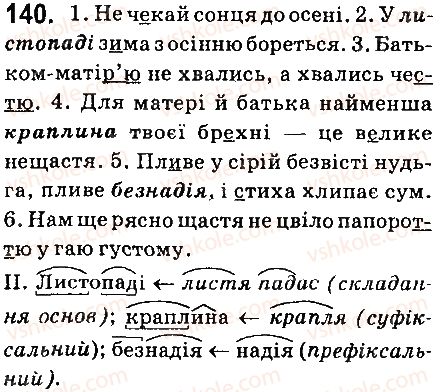 фото задание 140 - § 15. відмінкові закінчення іменників в третьої відміни - іменник