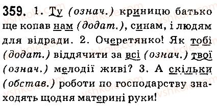 фото задание 359 - § 38. займенник як частина мови - займенник