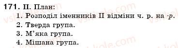 фото задание 171 - § 17. іменники 2 відміни - іменник