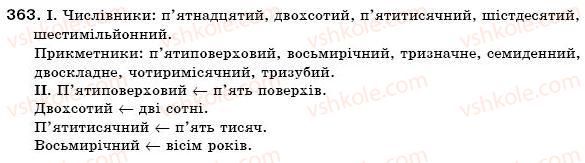 фото задание 363 - § 35. відмінювання порядкових числівників - числівник