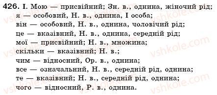 фото задание 426 - § 40. питальні й відносні займенники, їх відмінювання - займенник