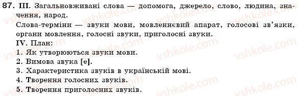 фото задание 87 - § 9. основні способи словотворення - словотвір. орфографія. змінювання і творення слів