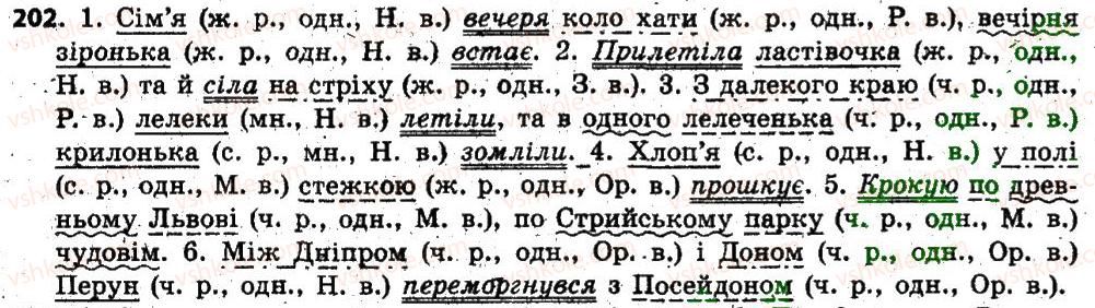 фото задание 202 - § 19. іменник як частина мови - іменник