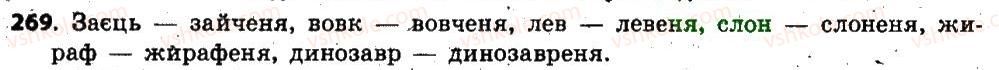 фото задание 269 - § 22. відмінки іменників, їхнє значення. поділ іменників на відміни. відмінювання іменників - іменник