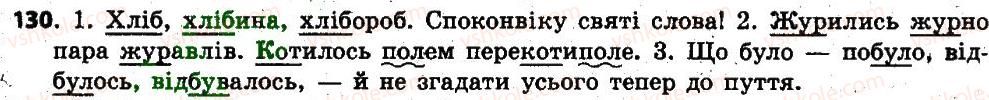 фото задание 130 - § 13. змінювання і творення слів. твірне слово - словотвір. орфографія