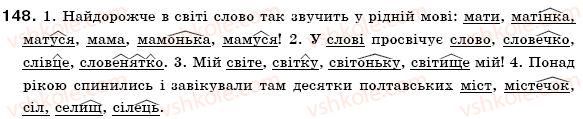 фото задание 148 - § 10. основні способи словотворення - словотвір. орфографія