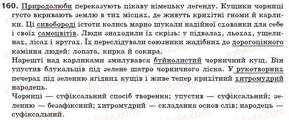 фото задание 160 - § 10. основні способи словотворення - словотвір. орфографія