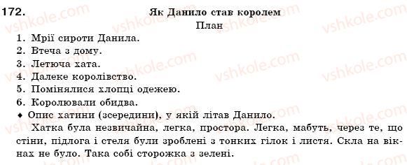 фото задание 172 - § 11. перехід слів з однієї частини мови в іншу - словотвір. орфографія