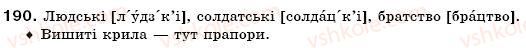 фото задание 190 - § 12. зміни приголосних за творення слів - словотвір. орфографія