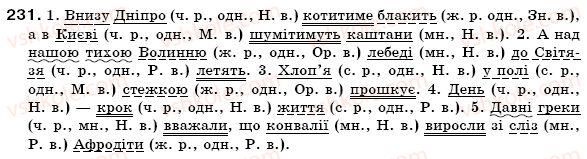 фото задание 231 - § 15. іменник як частина мови - іменник