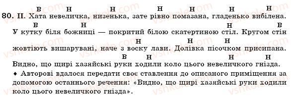 фото задание 80 - § 5. групи слів за походженням: власне українські та запозичені слова - лексикологія