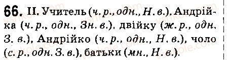 фото задание 66 - § 8. відмінки іменників - морфологія. орфографія. елементи стилістики. іменник
