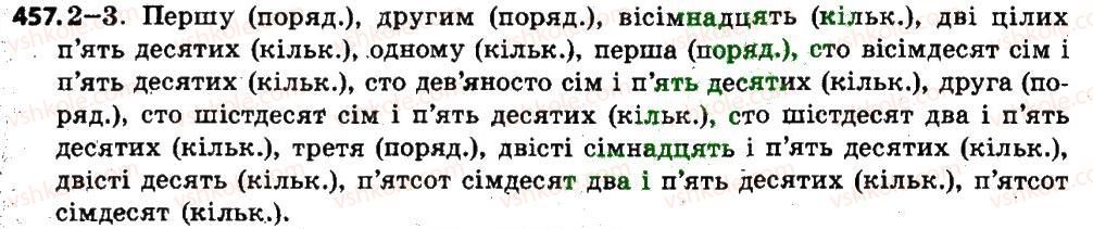 фото задание 457 - § 55. числівники кількісні і порядкові. числівники прості, складні та складені - числівник
