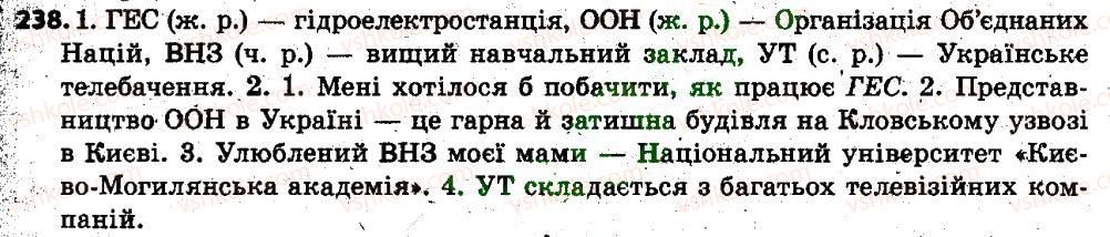 фото задание 238 - § 30. рід іменників. іменники спільного роду. рід незмінюваних іменників - іменник