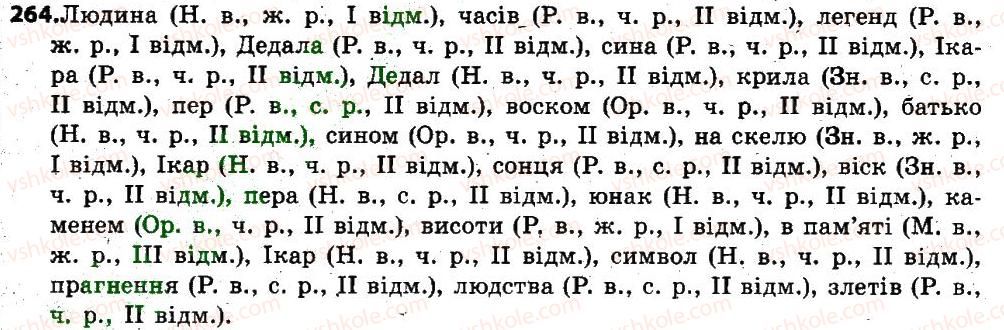 фото задание 264 - § 33. відмінювання іменників. поділ іменників на відміни - іменник