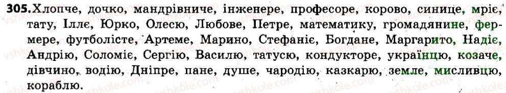 фото задание 305 - § 38. особливості написання іменників у кличному відмінку - іменник