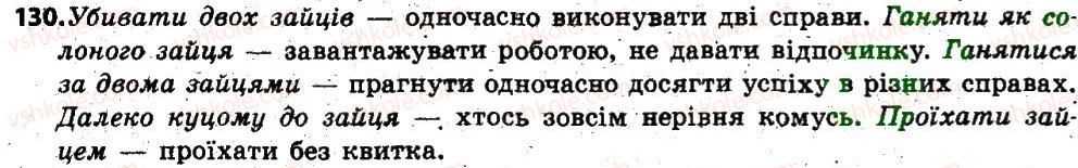 фото задание 130 - § 15. фразеологізми. словник фразеологізмів - лексикологія. фразеолопя