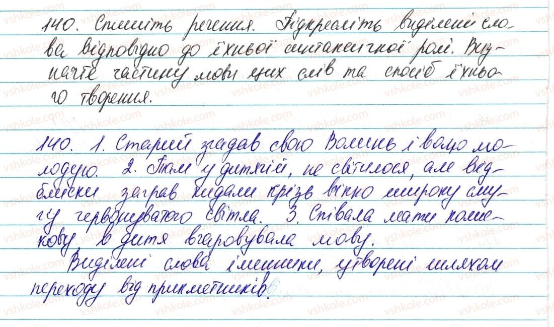 фото задание 140 - § 17. основні способи словотворення - словотвір. орфографія