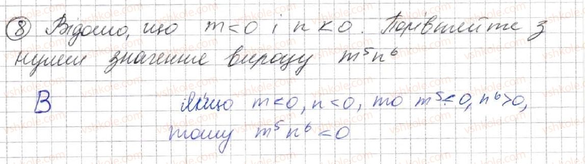 фото задание 8 - завдання № 2 «перевірте себе» в тестовій формі - § 2. цілі вирази