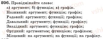 фото задание 896 - § 22. графік функції - функції