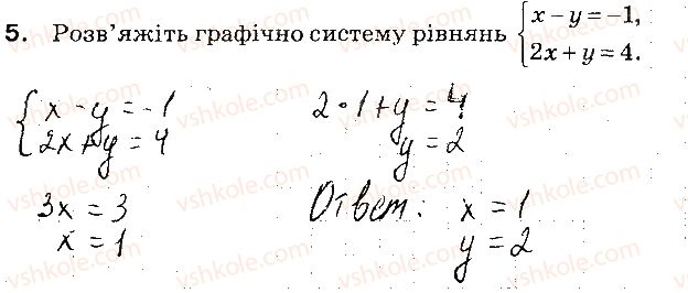 фото задание 5 - варіант 2 - самостійна робота № 7. аналітичні способи розв'язування систем лінійних рівнянь - самостійні роботи
