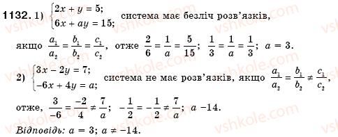 фото задание 1132 - вправи для повторення розділу 4 - розділ 4. системи лінійних рівнянь з двома змінними