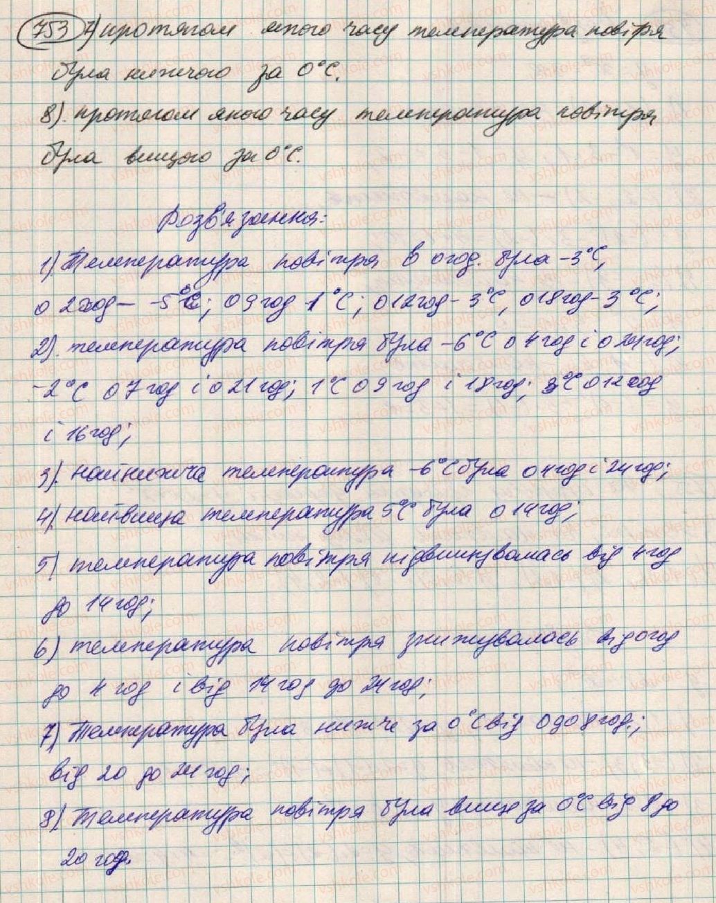 фото задание 753 - § 20. графік функції - розділ 2. функції