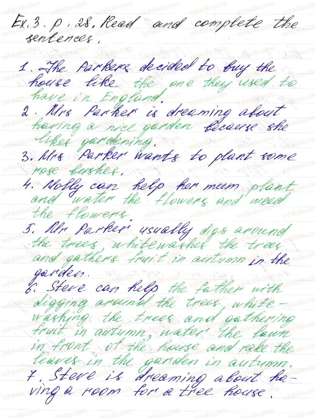 фото задание 3 - lesson 6 - unit 1. my family and friends