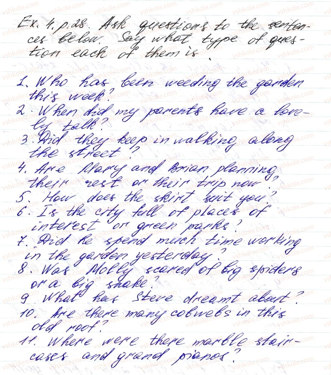фото задание 4 - lesson 6 - unit 1. my family and friends