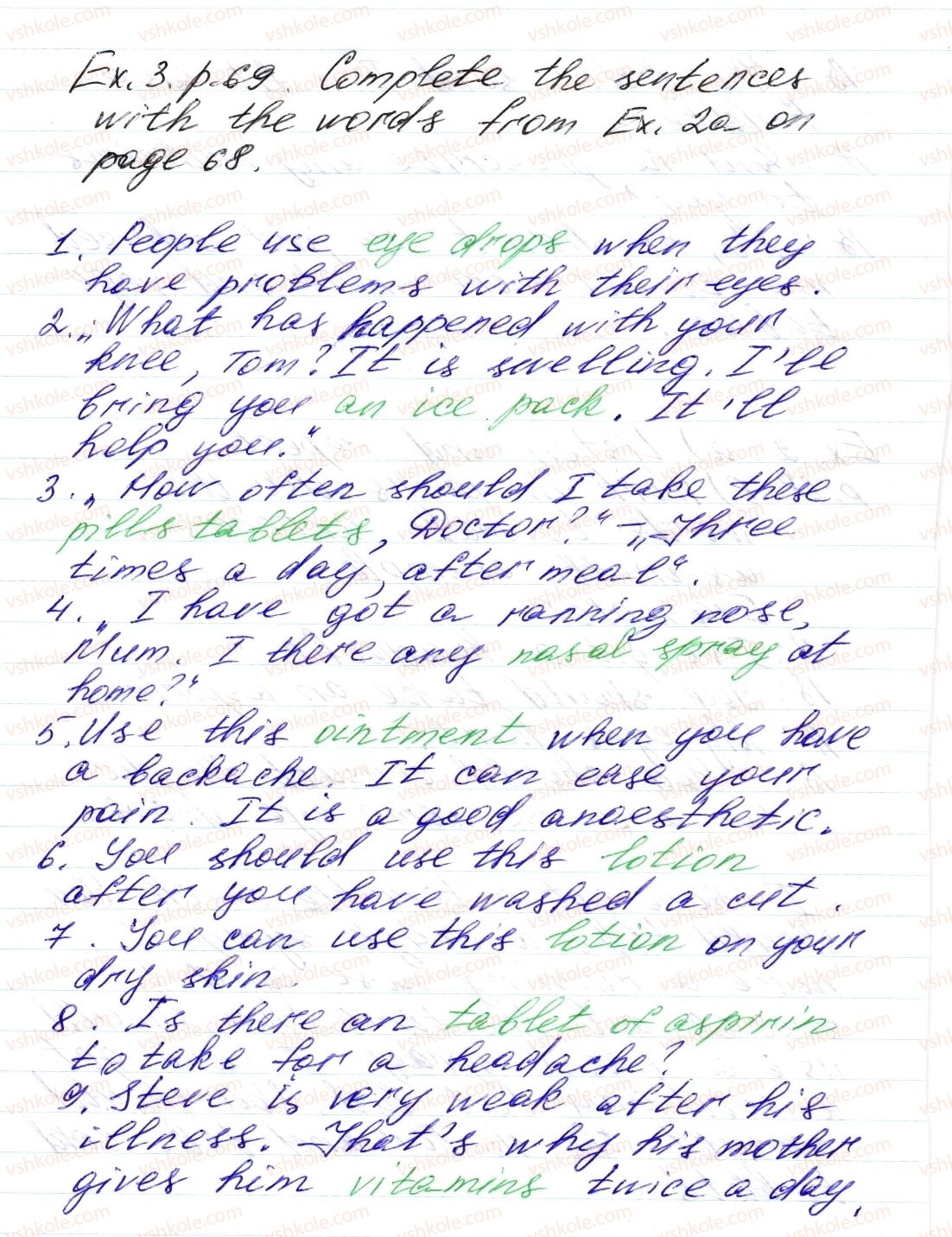 фото задание 3 - lesson 6 - unit 3. health highlights
