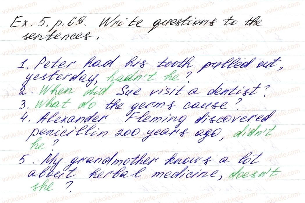 фото задание 5 - lesson 6 - unit 3. health highlights