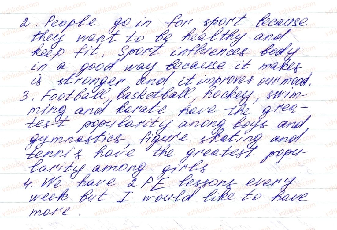 фото задание 1 - lesson 3 - unit 5. sport