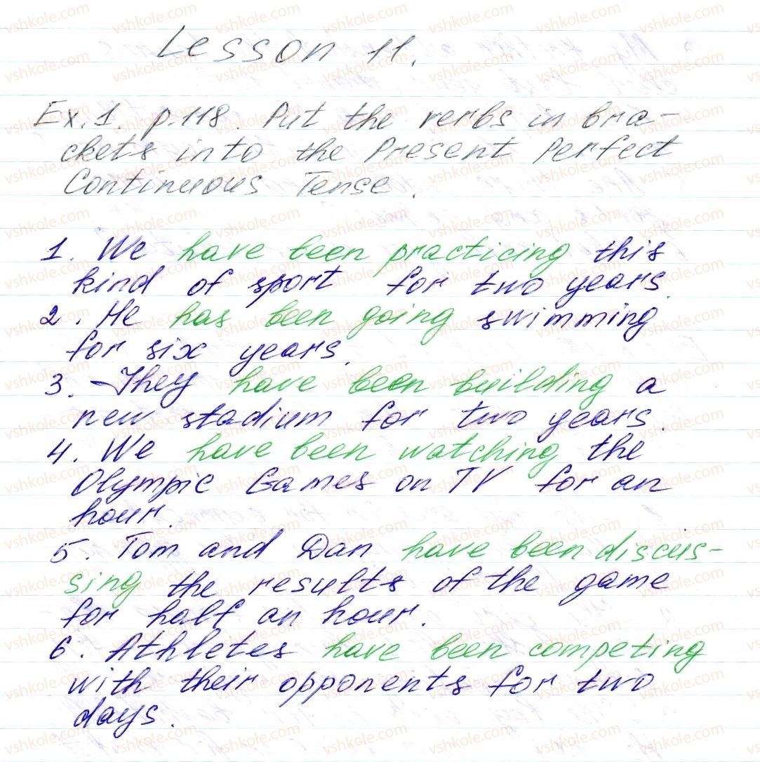фото задание 1 - lessons 11 - unit 5. sport