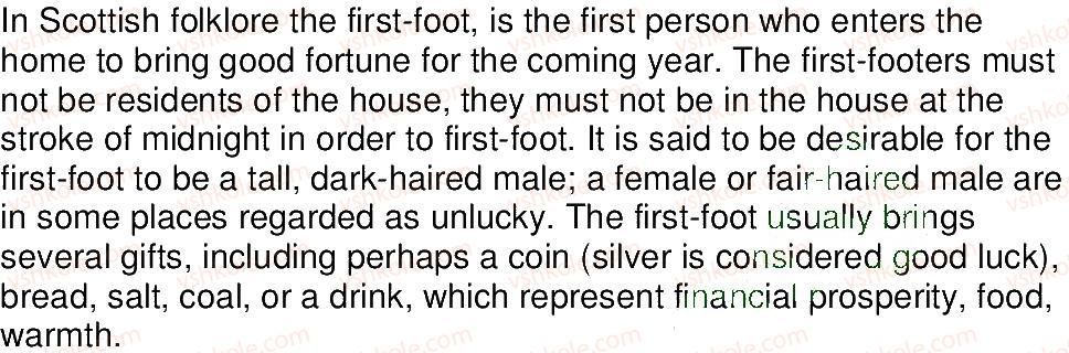 фото задание p111 - 4.2. my heart's in the highlands - unit 4. every country has its customs