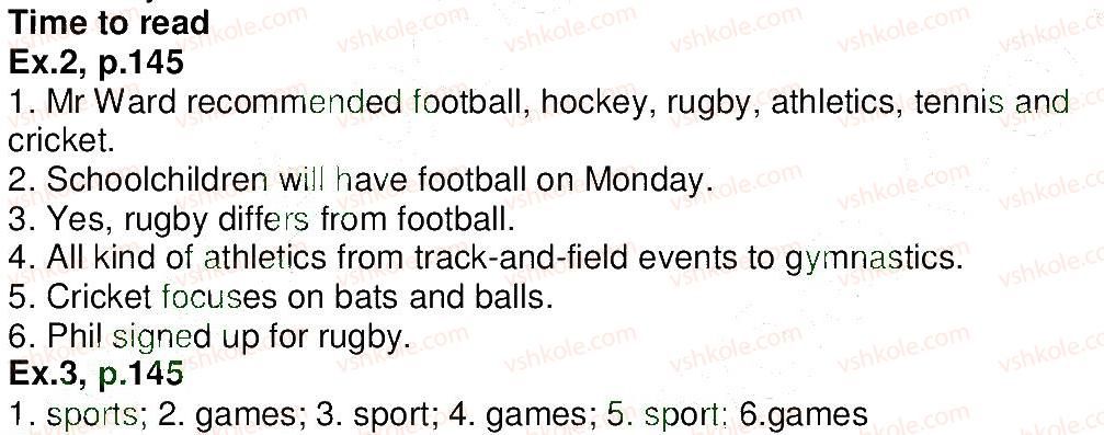 фото задание p145 - 5.2. made in great britan - unit 5. question of sport