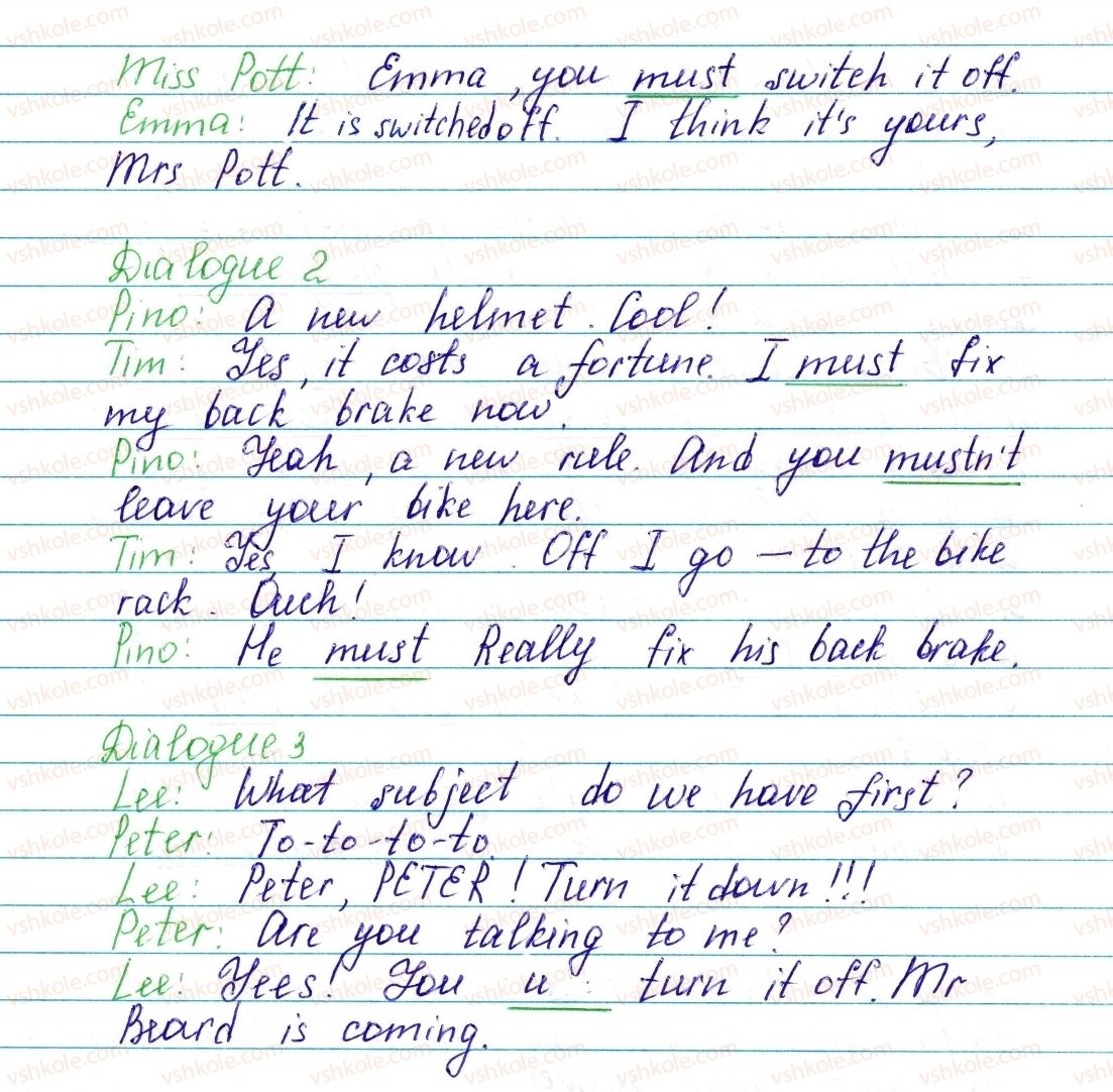 фото задание ex2p19 - lesson 1. in school - unit 1. in and out of school