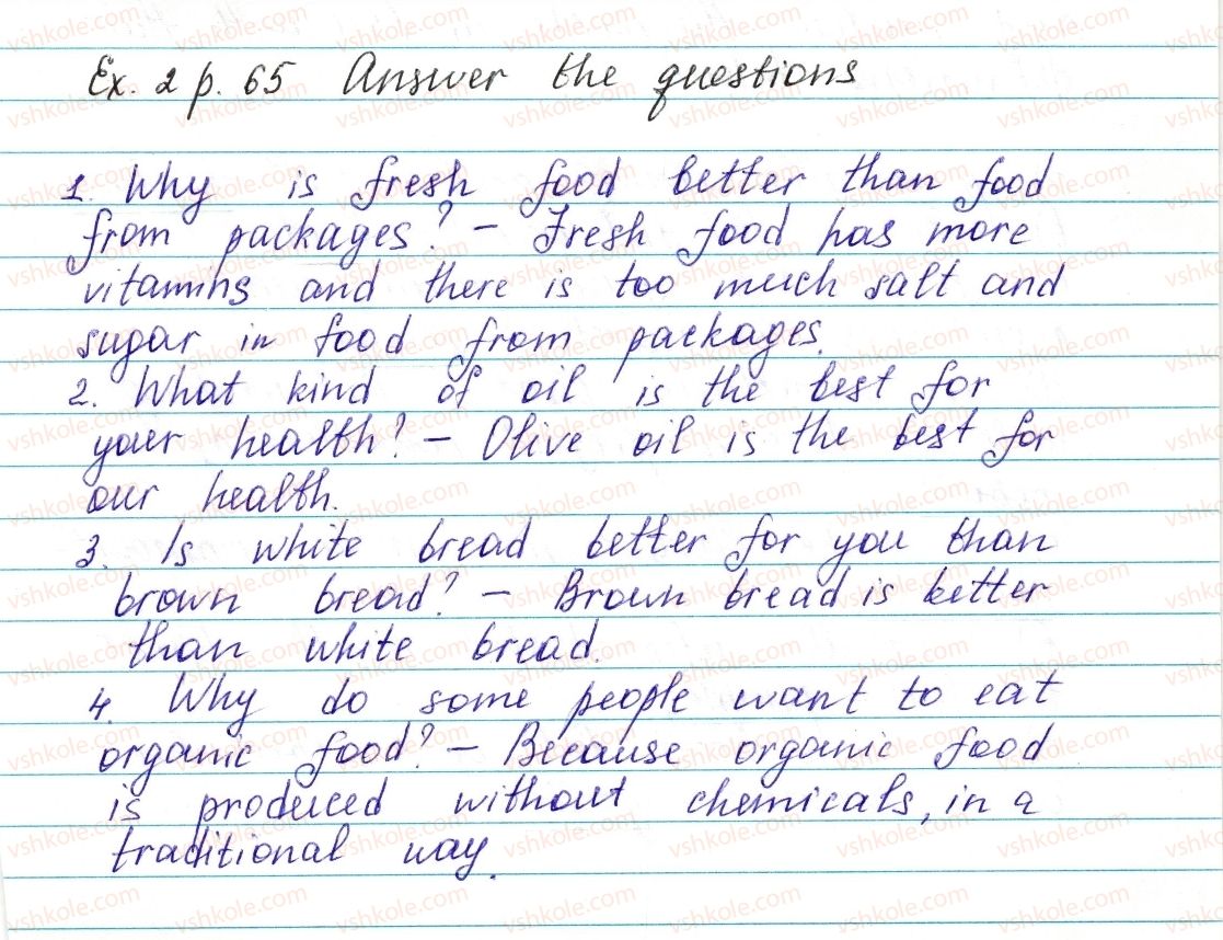фото задание ex2p65 - lesson 1. doing chores - unit 2. at home