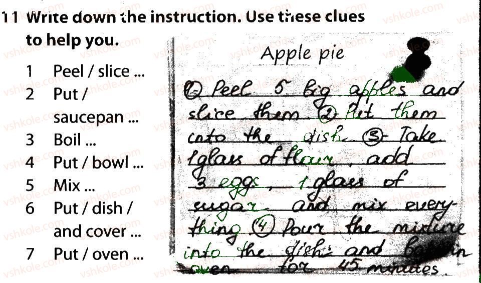 фото задание 11 - lesson 2. all about food - unit 2