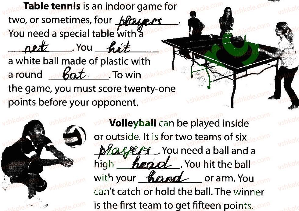 фото задание 10 - lesson 1. sports from a to z - unit 3