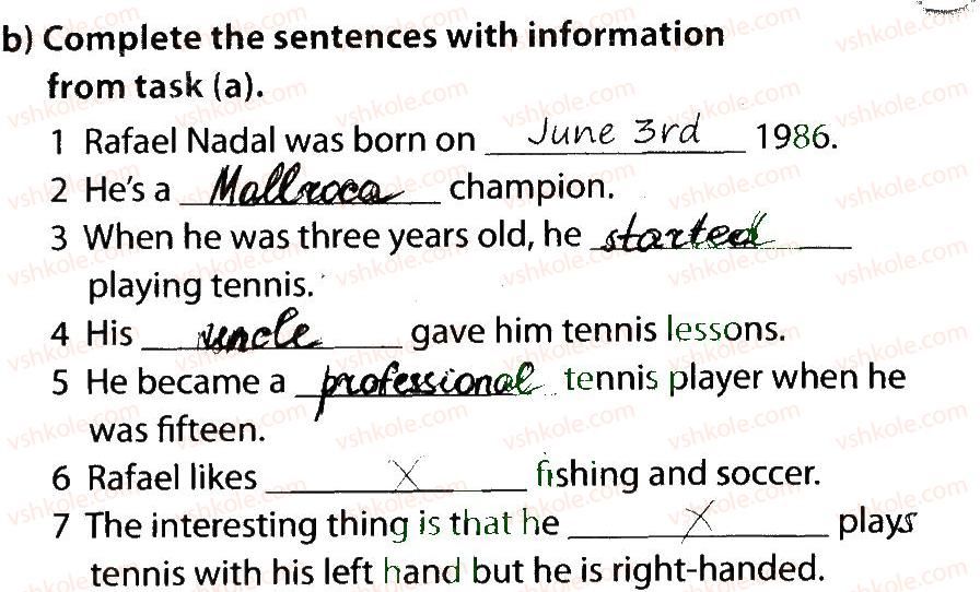 фото задание 16 - lesson 1. sports from a to z - unit 3