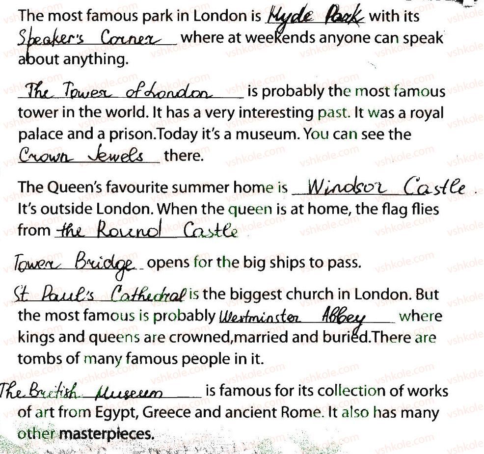 фото задание 9 - lesson 2. places of interest - unit 4