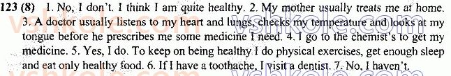 фото задание p123ex8 - lesson 2. doctor! doctor! - unit 3. a soud mind in a sound body